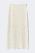 Lace maxi skirt - Endless sky