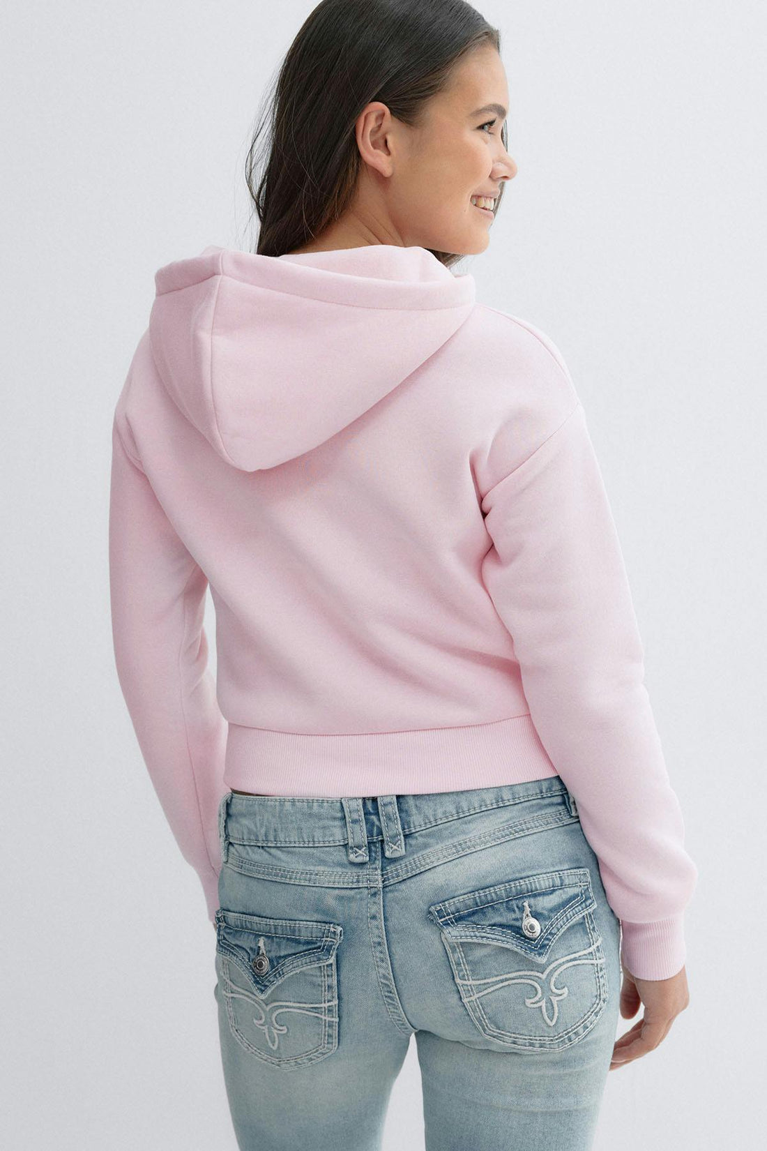 Y napoleon zip hoodie - Ballet slipper