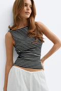Boatneck tanktop - Skyway