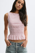 Smock top - Noir