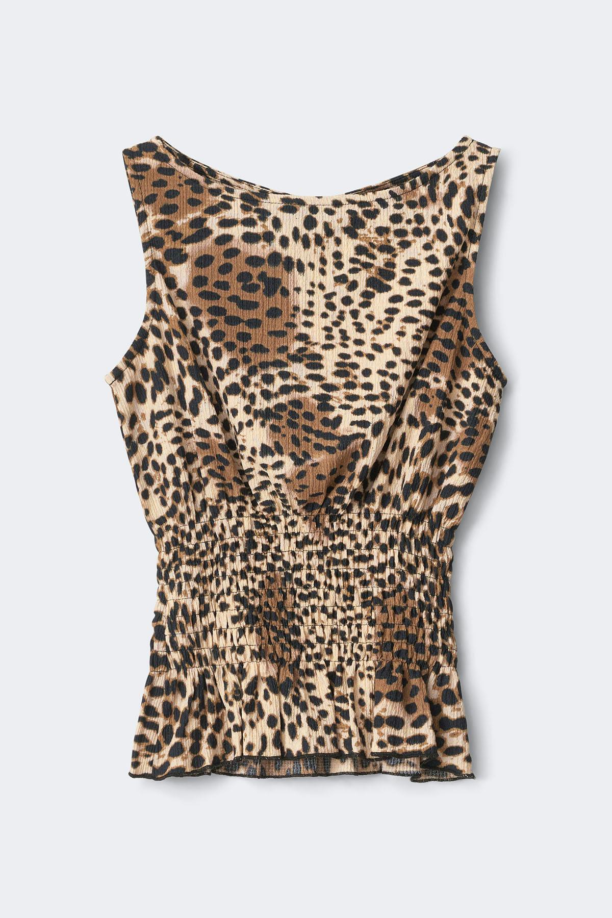 Smock top - Blanc cassé