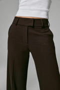 High waist suit trousers - Mole