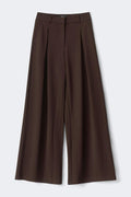Tailored pleated trousers - Mole