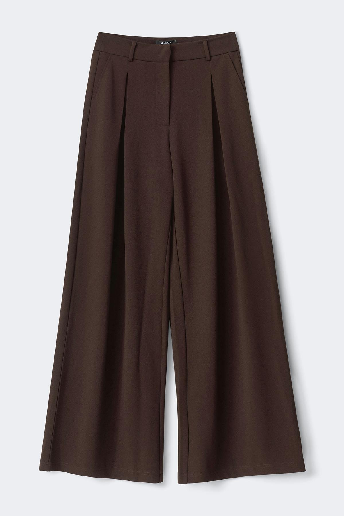 Tailored pleated trousers - Mole