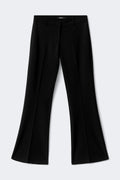 Low waist straight trousers - Noir