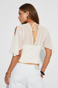 corset top - Marron foncé