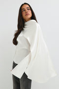 Cape blouse - Creme