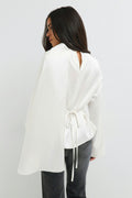 Cape blouse - Creme