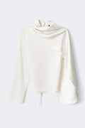 Cape blouse - Creme