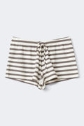 Soft loungewear shorts - Lounge stripe