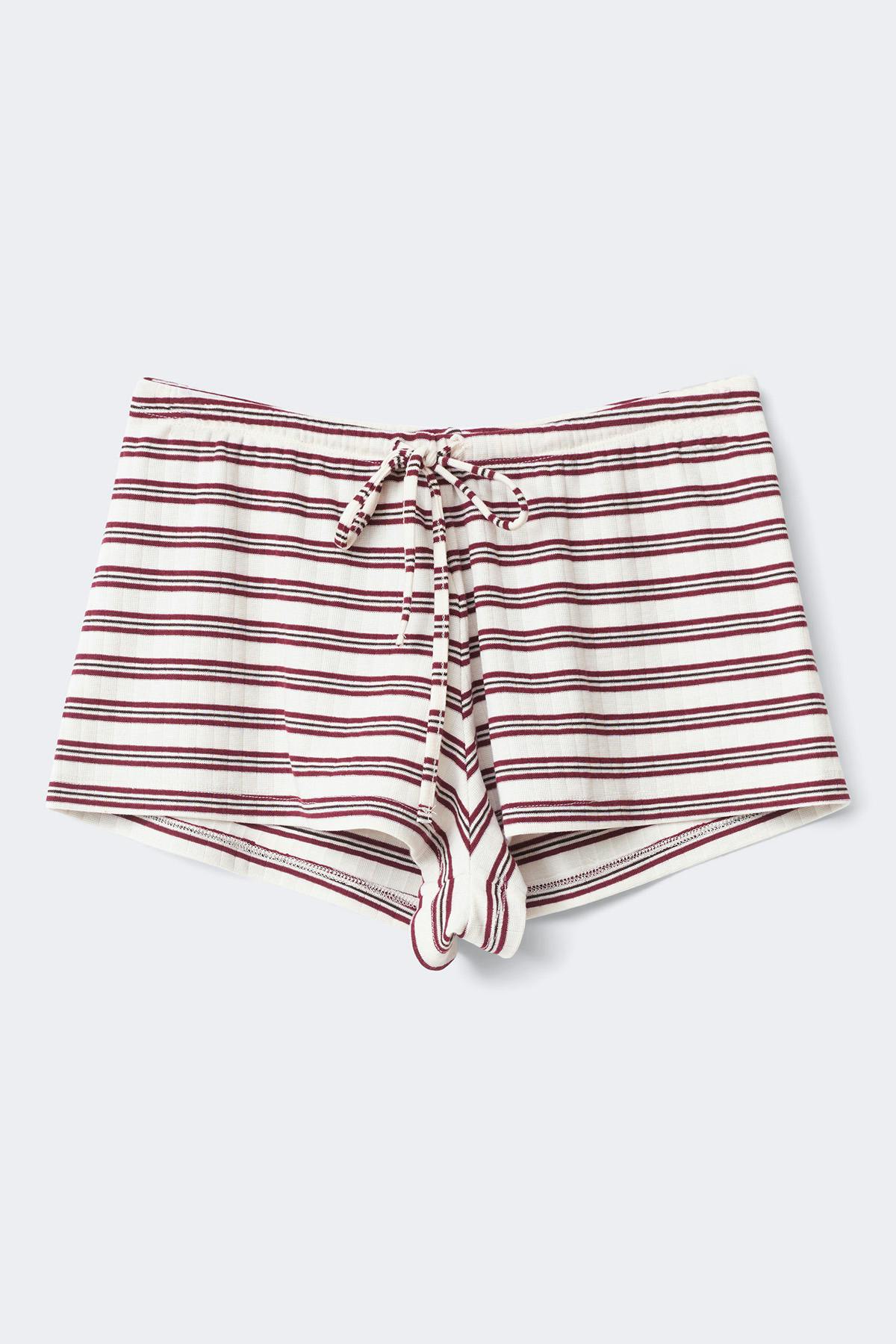 Soft loungewear shorts - Rhododendron
