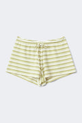 Soft loungewear shorts - Dusty green