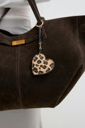 Hair-on bag charm - Leo