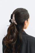 2-pack hair clips - Black/white
