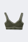 Soft yoga top - Marron foncé