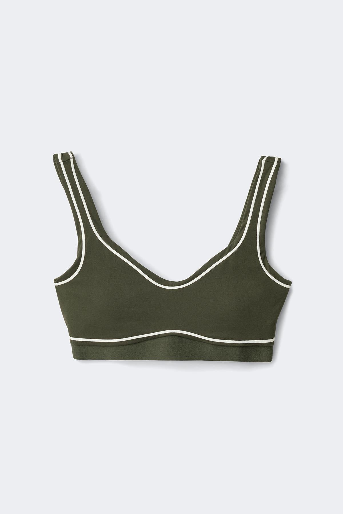 Soft yoga top - Marron foncé