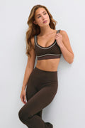 Soft yoga top - Noir