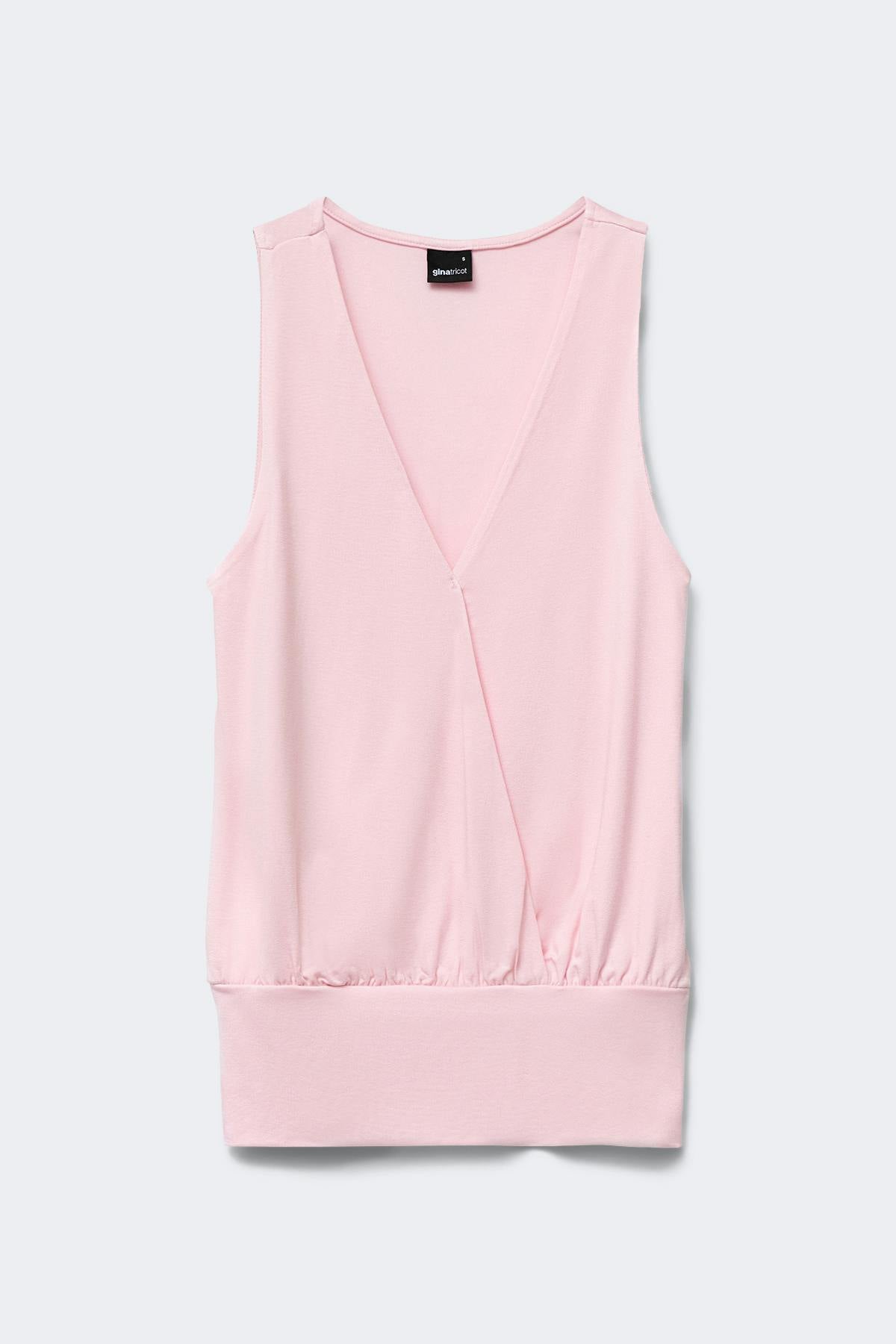 Cuff detail top - Rose