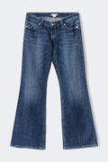 14+ for real low loose jeans - Mid blue