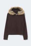 14+ fur hoodie - Mole