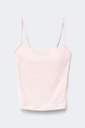Soft sculpt padded singlet - Rose clair