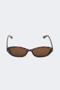Slim cat eye sunglasses