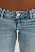 14+ vintage ultra flare jeans - Bleu clair
