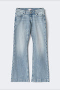 14+ vintage ultra flare jeans - Bleu clair