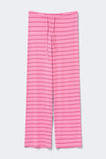 Low waist loungewear trousers - Yellow stripe