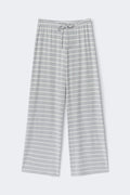 Low waist loungewear trousers - Pink stripe
