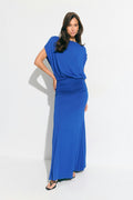 Dropped waist maxi dress - Noir