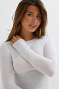 14+ longsleeve top - High risk red