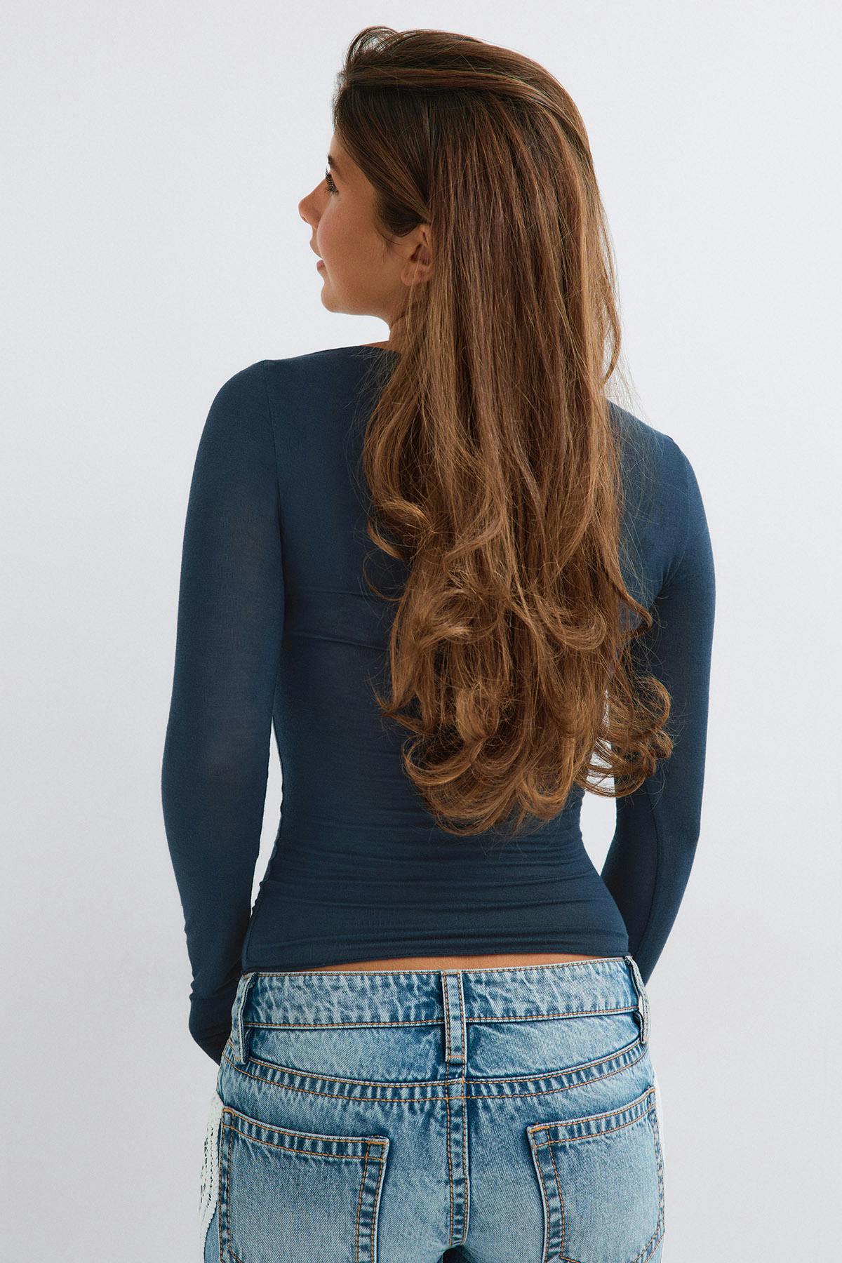 14+ longsleeve top - Mole