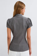 Keyhole top - Stripe