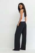 Timeless pintuck trousers - Bleu marine foncé