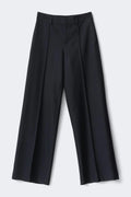 Timeless pintuck trousers - Bleu marine foncé