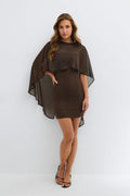 Cape tube dress - Jaune clair