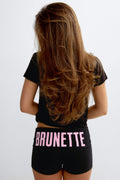 14+ folded waist shorts - Rose