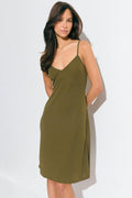 90s slip dress - Noir