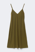 90s slip dress - Brook green
