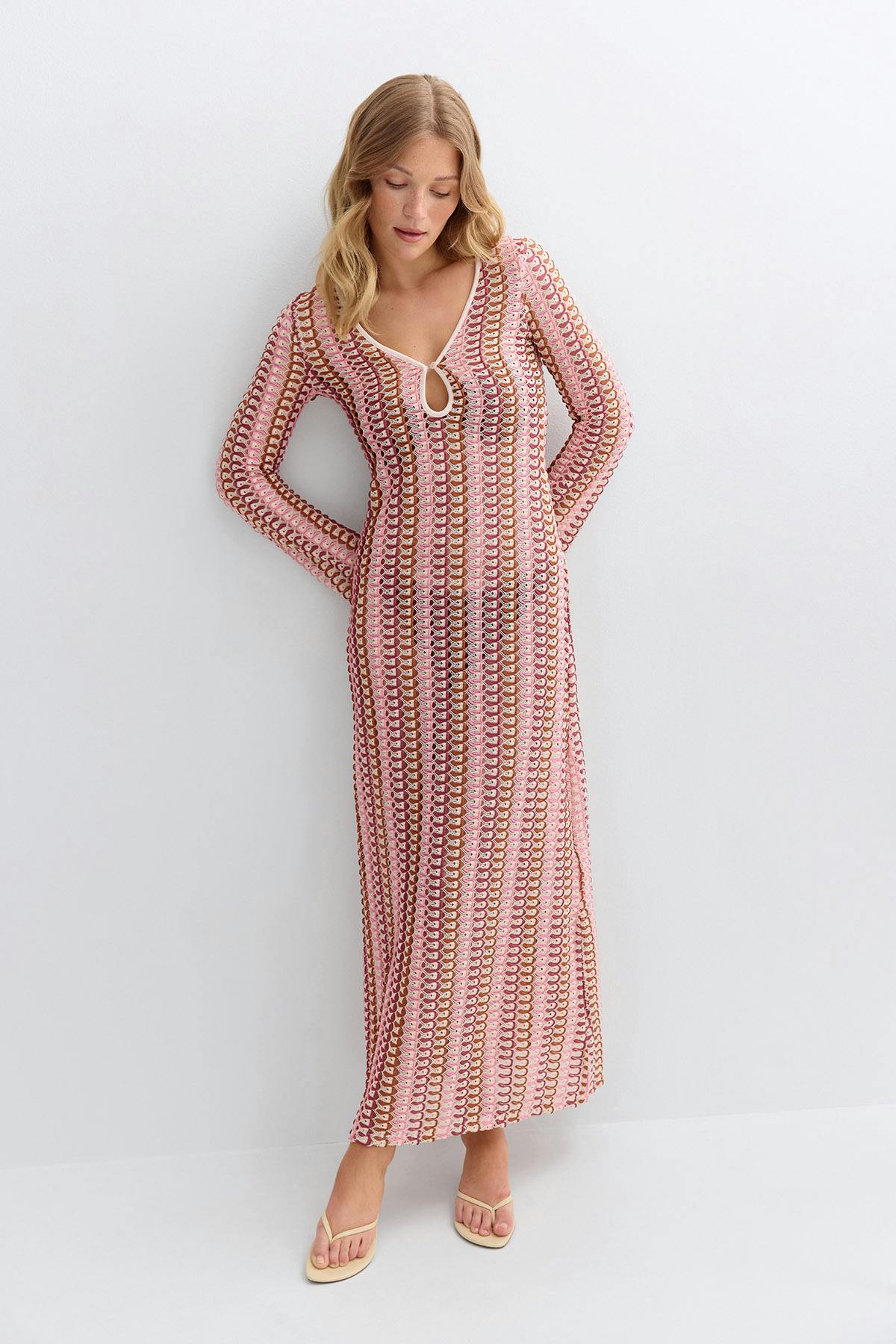 Multi colour maxi dress - Multi stripe