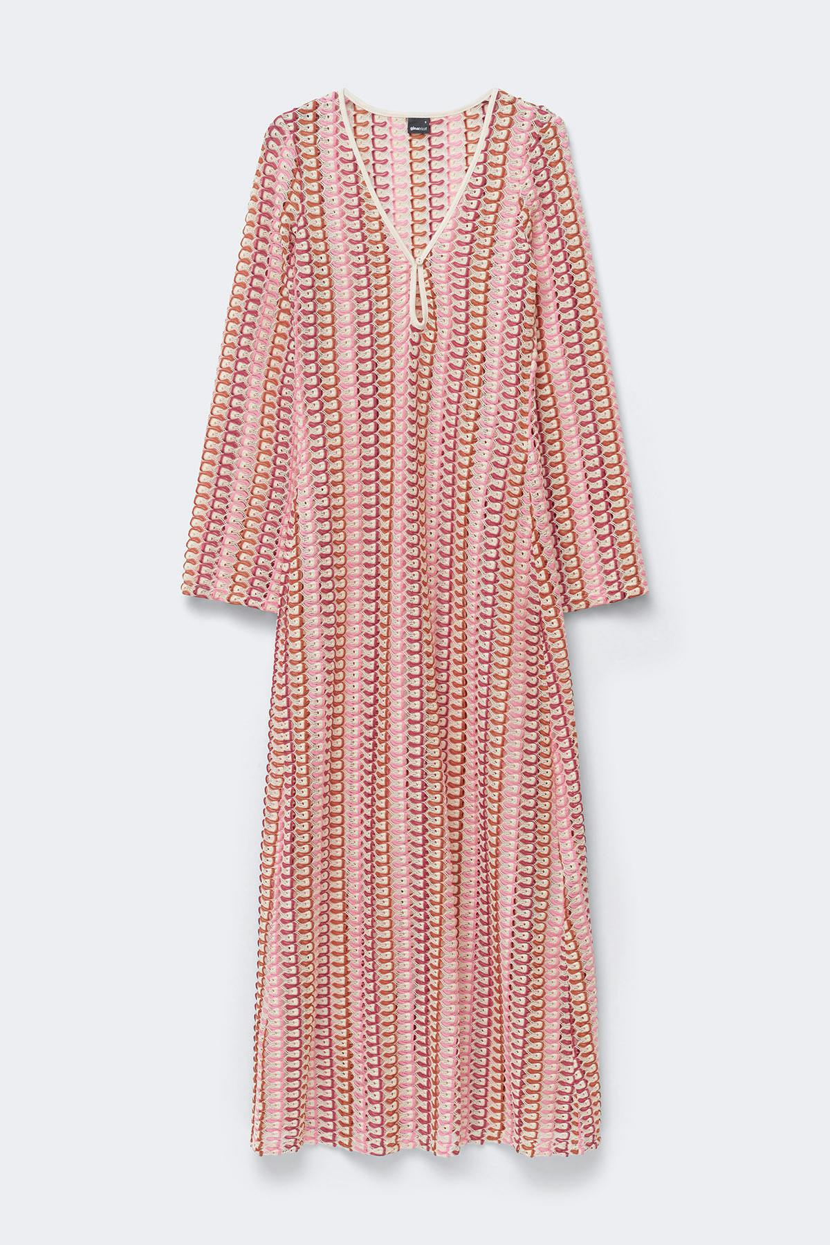 Multi colour maxi dress - Multicolore
