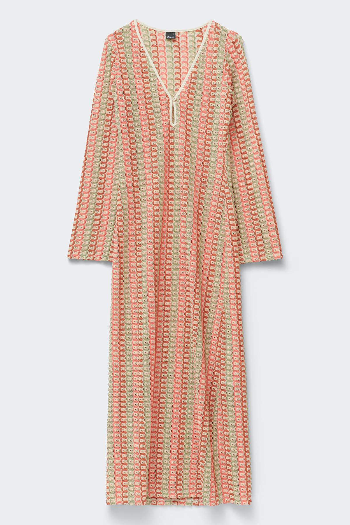 Multi colour maxi dress - Multicolore