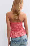 Y paisley top - Paisley/aop