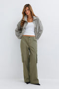 Cargo trousers - Taupe