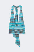 14+ halterneck top - Blanc cassé