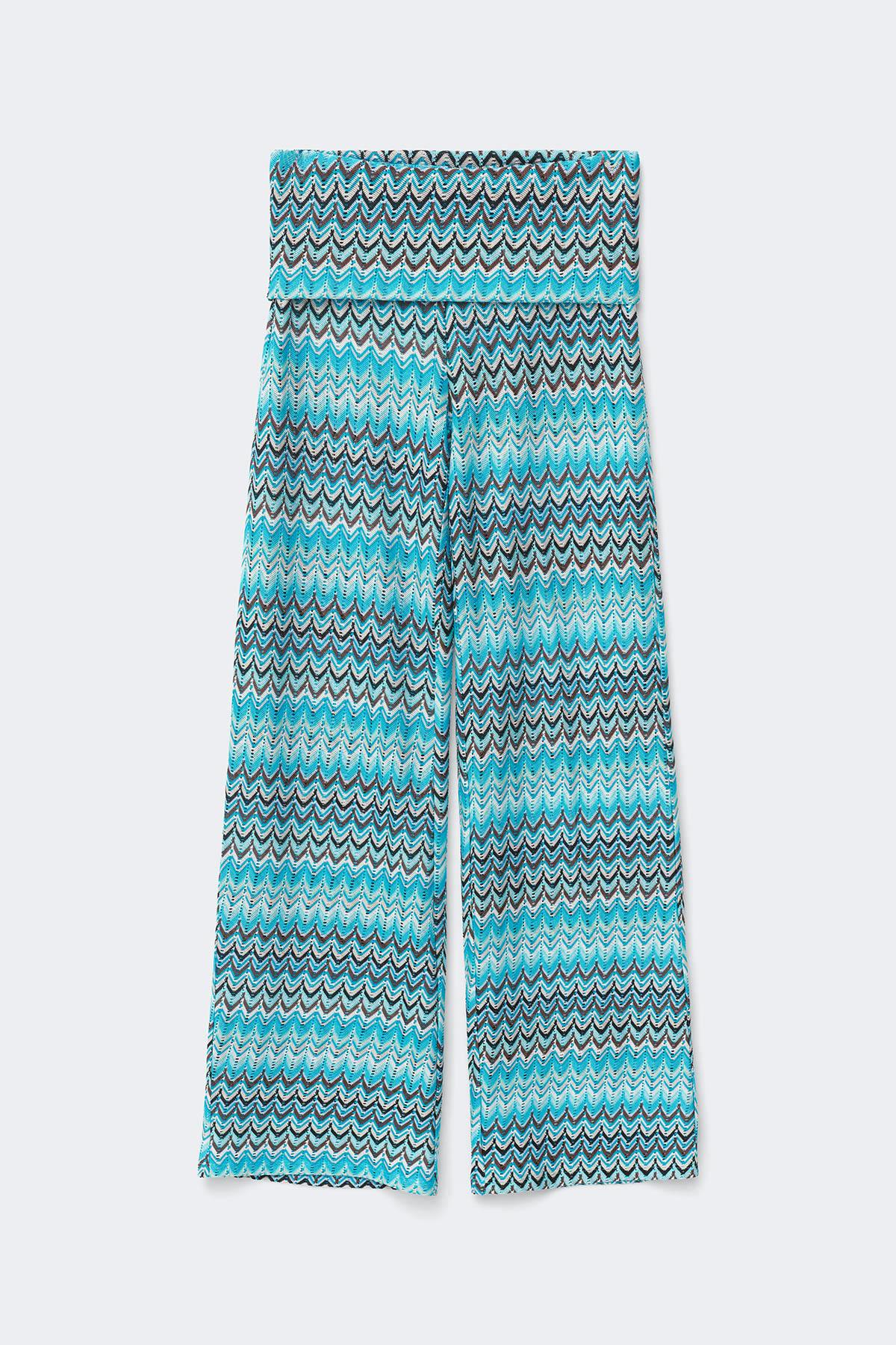 14+ folded trousers - Stripe