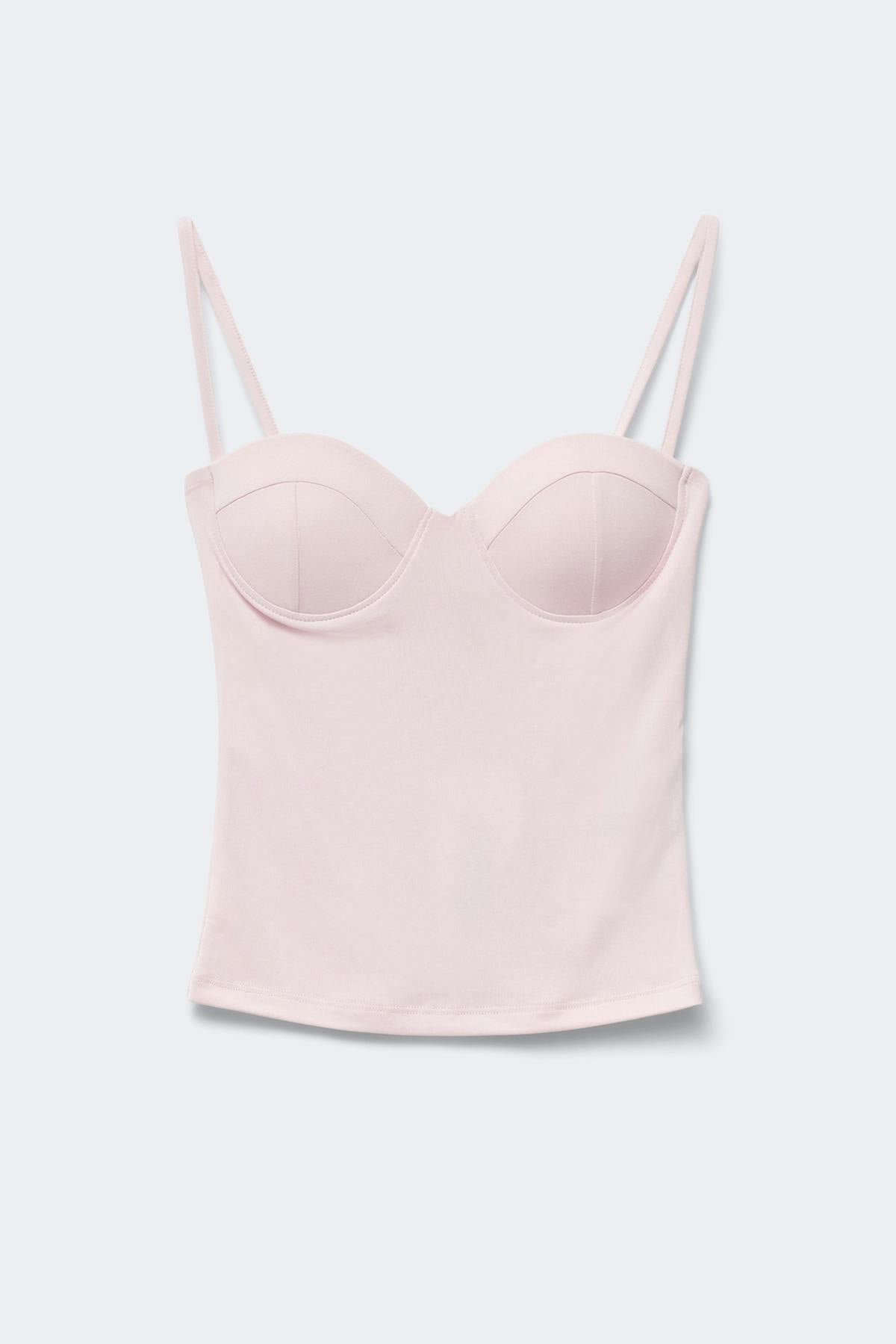 14+ bustier singlet - Ballet slipper