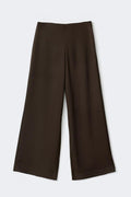 Glow tall satin trousers - Taupe grey