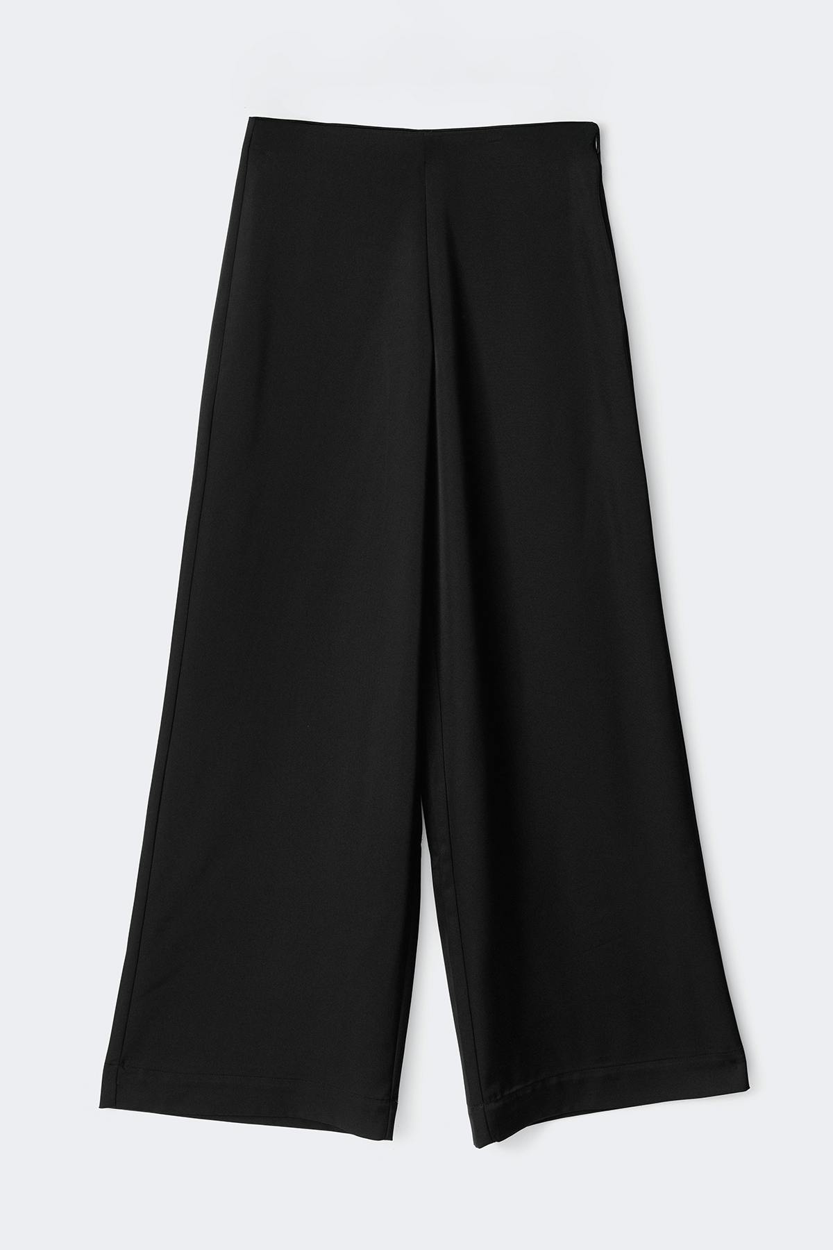 Glow tall satin trousers - Taupe grey